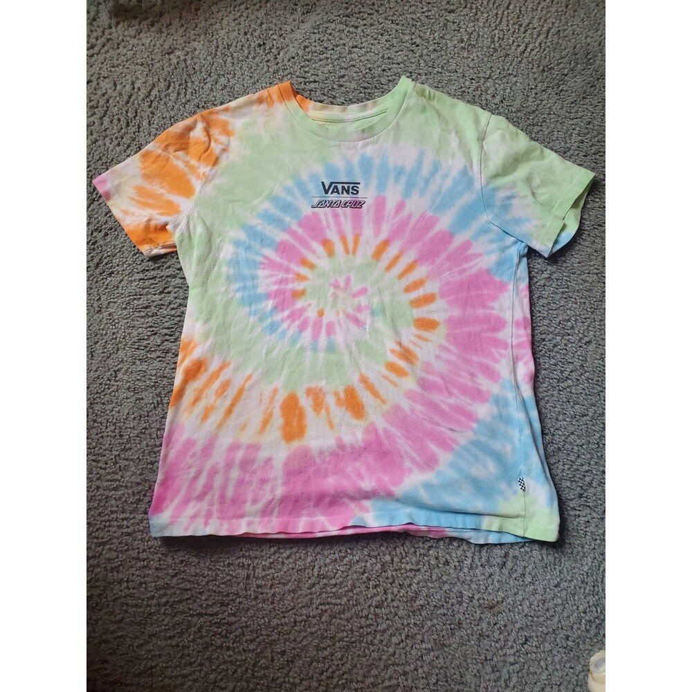 Vans Santa Cruz tie dye t shirt Small